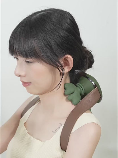 Neck and Shoulder Massager with Heat - 4D Bionic Kneading Massage Pillow